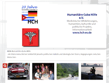 Tablet Screenshot of hch-ev.de